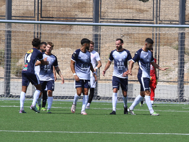 שחקני קרית ים. חגגו בגביע (דאפר מחאמיד)